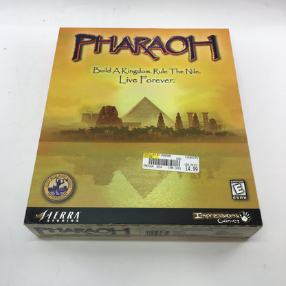 Lot of 7 PC Games [Pharaoh, Commandos, The Sacred Amulet and More]
