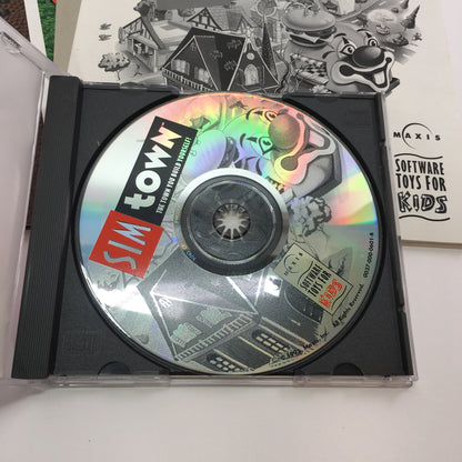 Sim Town (PC, 1994) Complete in Original Box CIB Designed for Windows 95