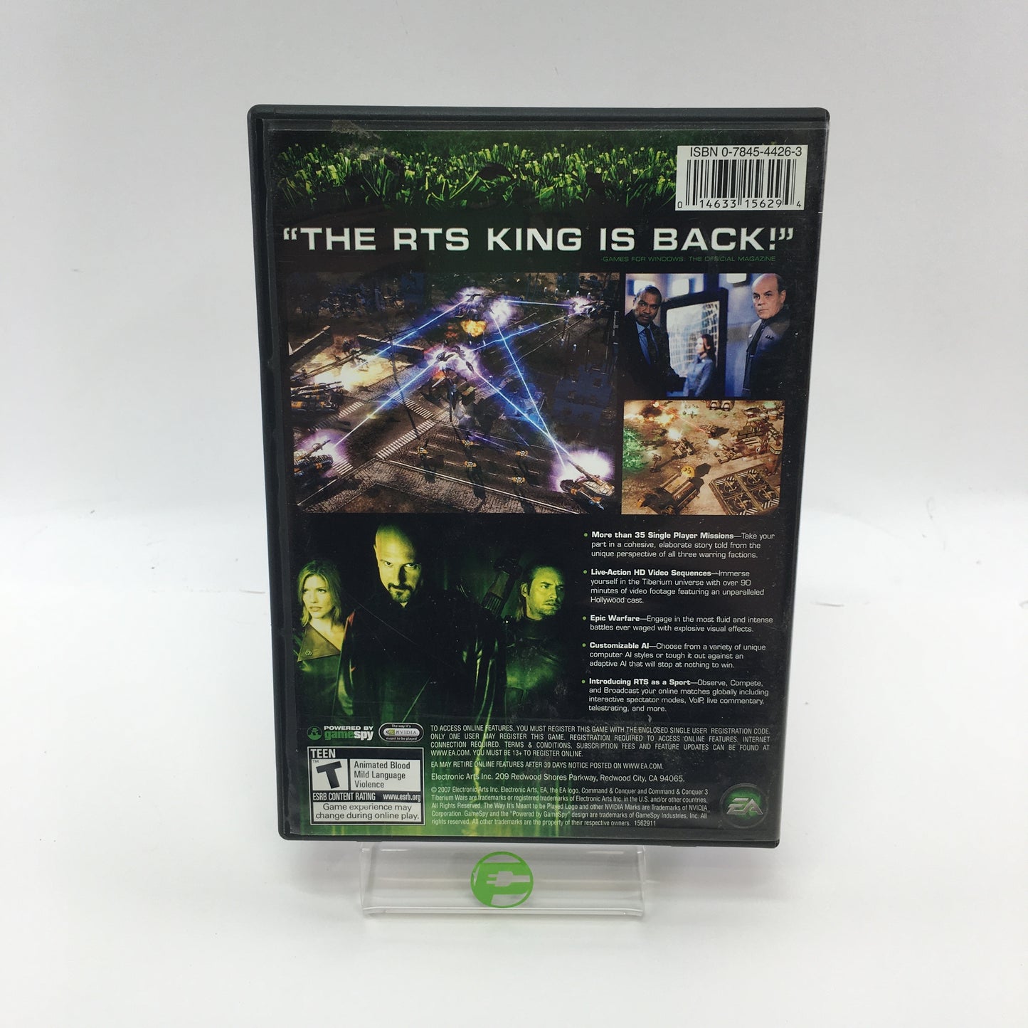 Command & Conquer 3: Tiberium Wars (PC, 1989) w Inserts CIB