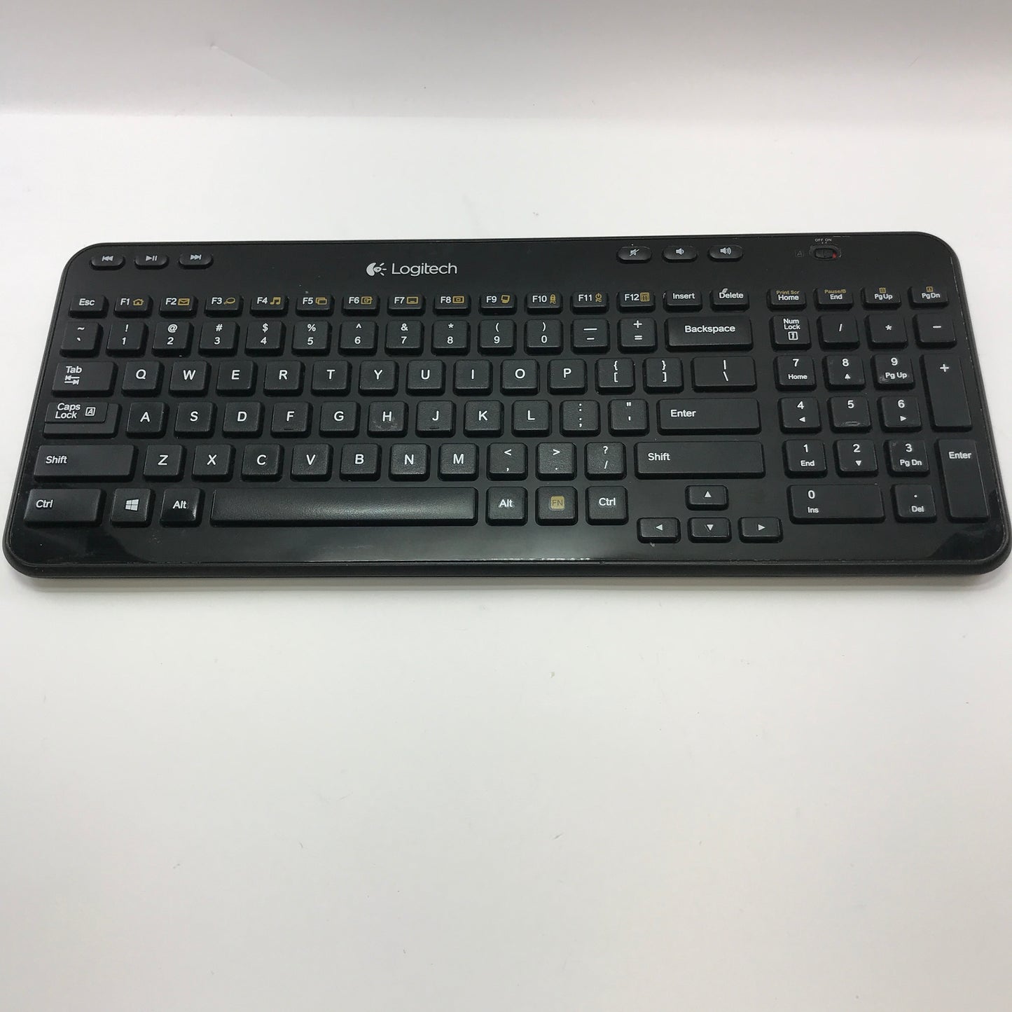Logitech k360 Wireless Keyboard Full Size Compact USB Keyboard Working