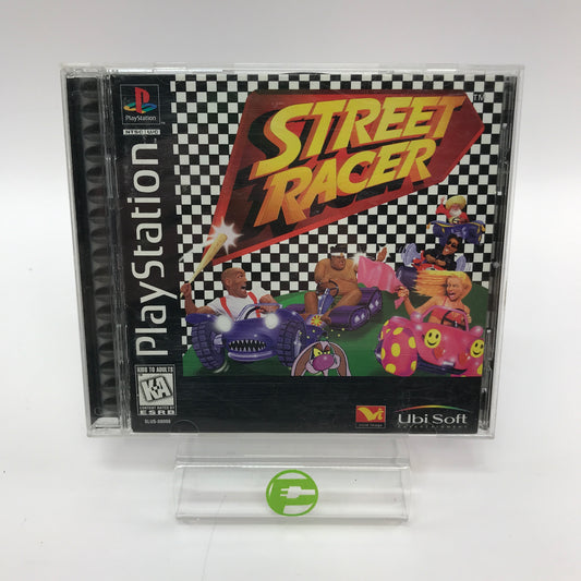 Street Racer (Sony PlayStation 1 PS1, 1996) CIB w Registration Card