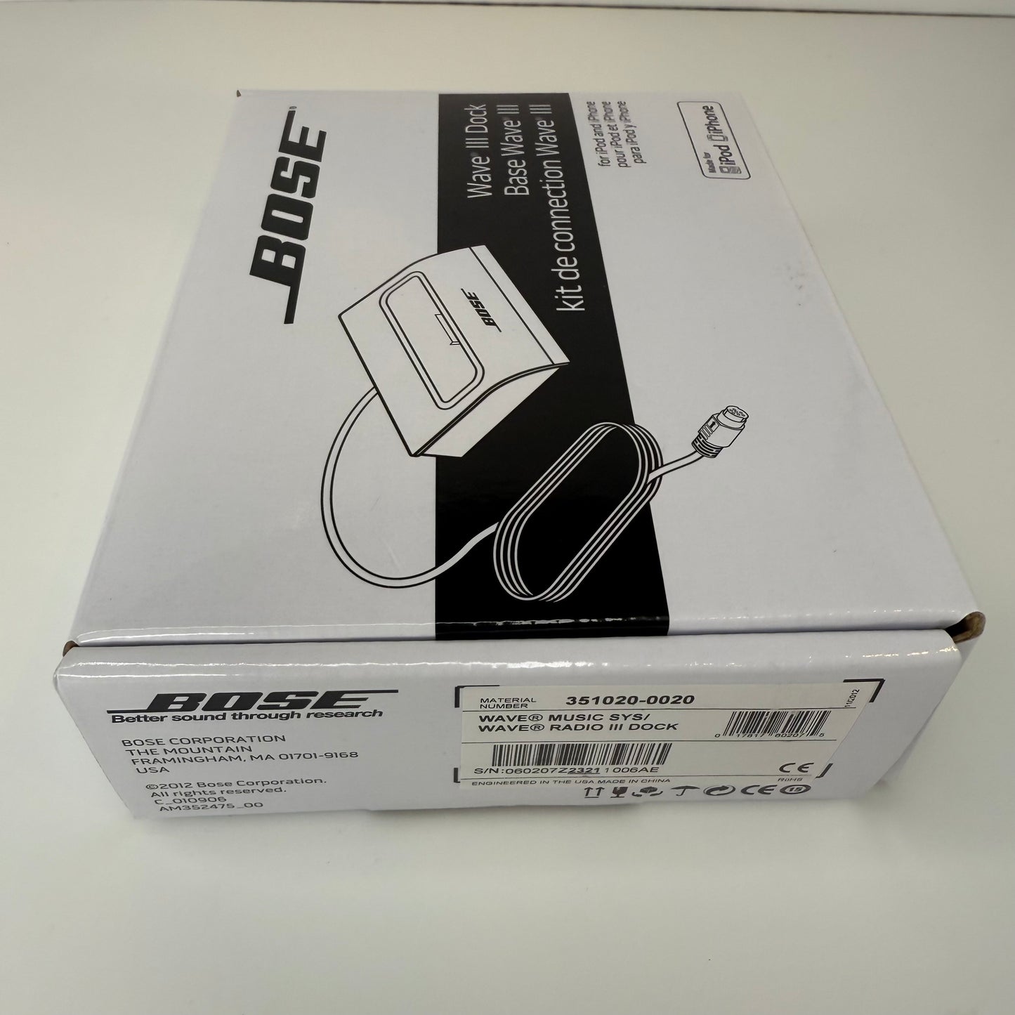 Bose Wave III Deck Docking station