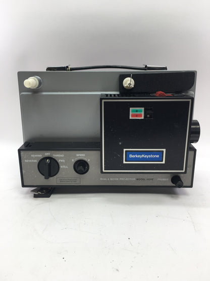 Broken Berkey Keystone Dual 8 Movie Projector 8mm Film Projector 1550Z - READ