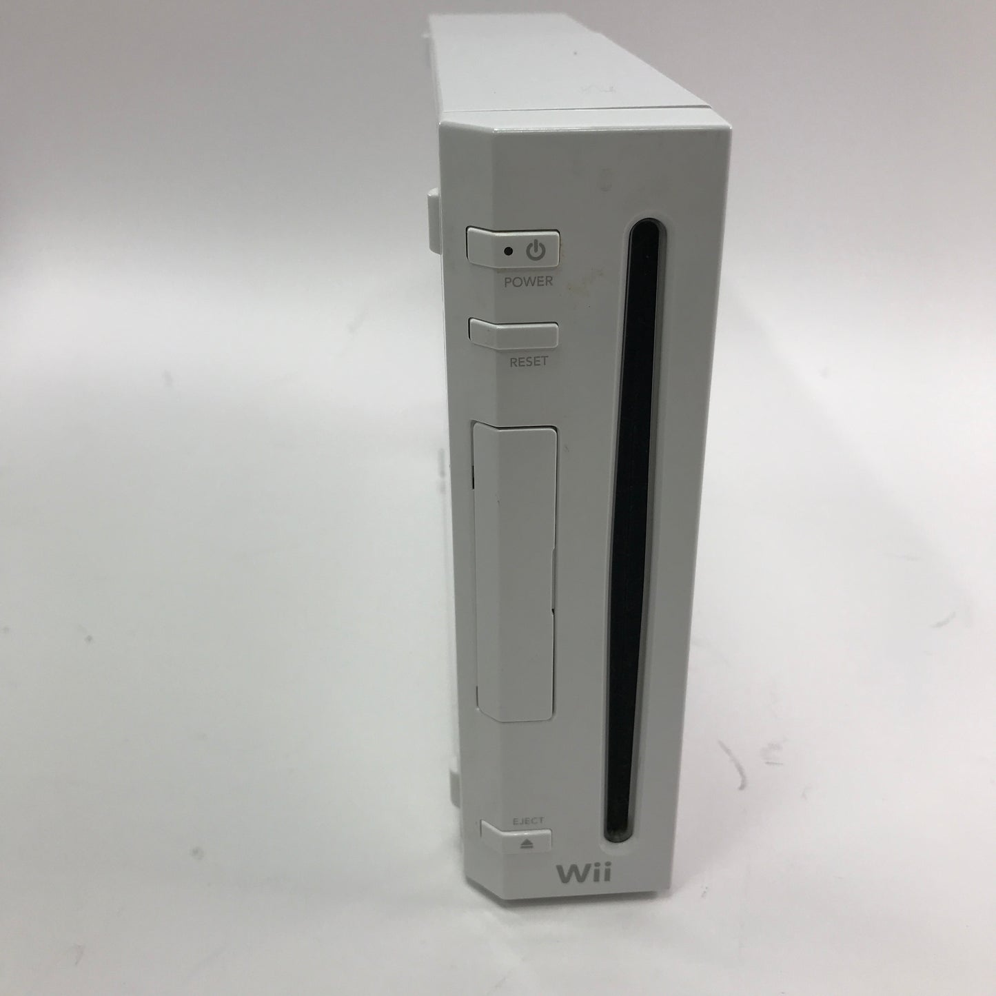 Nintendo Wii Video Game Console RVL-001 White No Sports Resort Disc READ