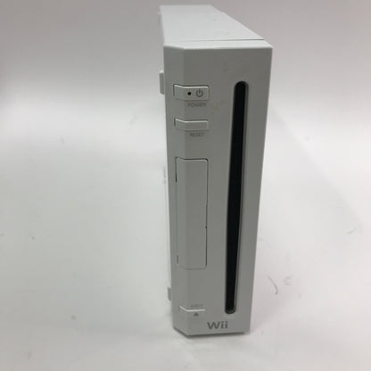 Nintendo Wii Video Game Console RVL-001 White No Sports Resort Disc READ