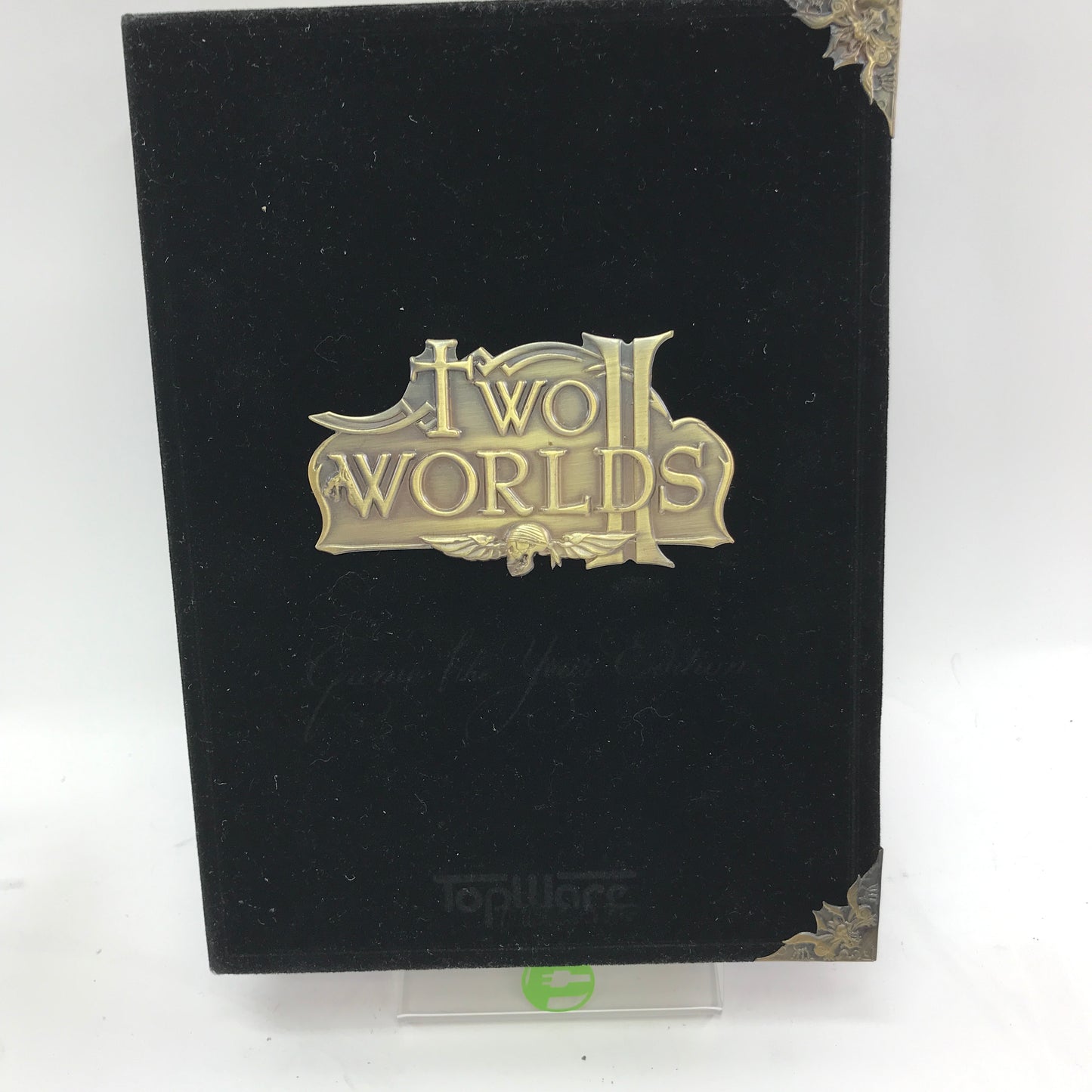 Two Worlds [Collector's Edition] (PC, 1999) w/ Double Sided Map and Pin