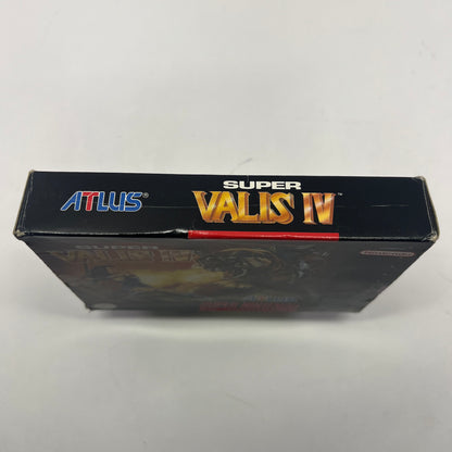 Super Valis IV (Super Nintendo SNES, 1993) Complete In Box CIB