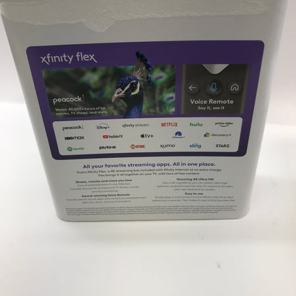 Xfinity Flex 4k UHD Streaming  w Original Box and Protective Insert and Remote
