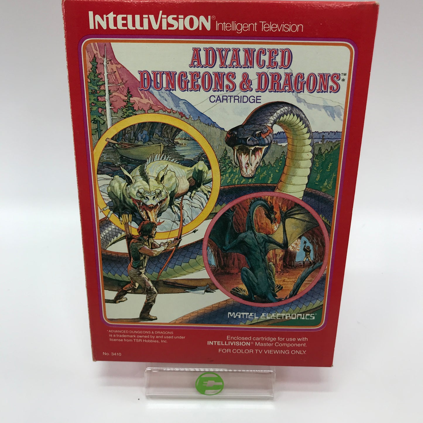 Advanced Dungeons and Dragons Intellivision Lot, 2 Games, Both CIB