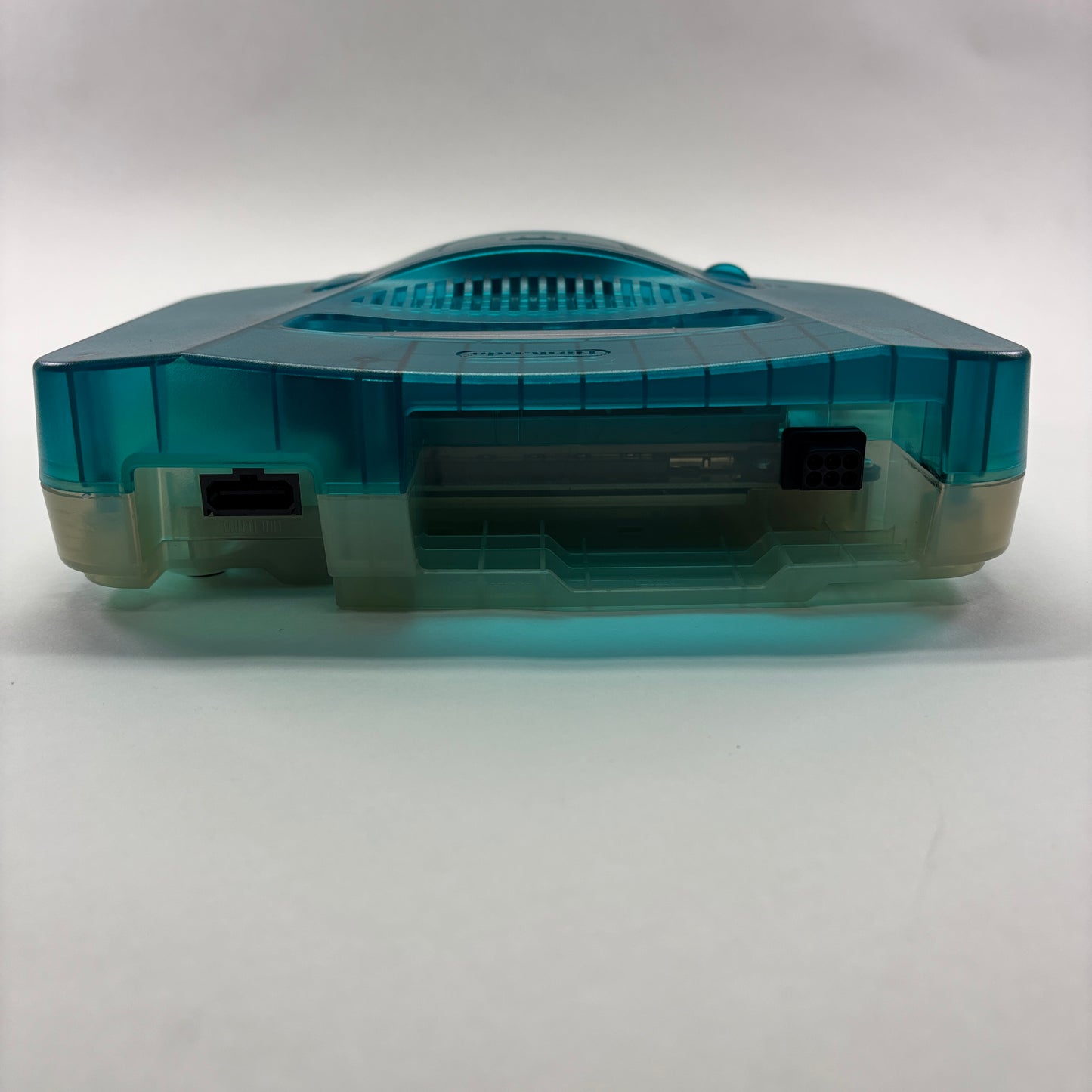 Nintendo 64 N64 Video Game Console And Controller NUS-001 Ice clear blue