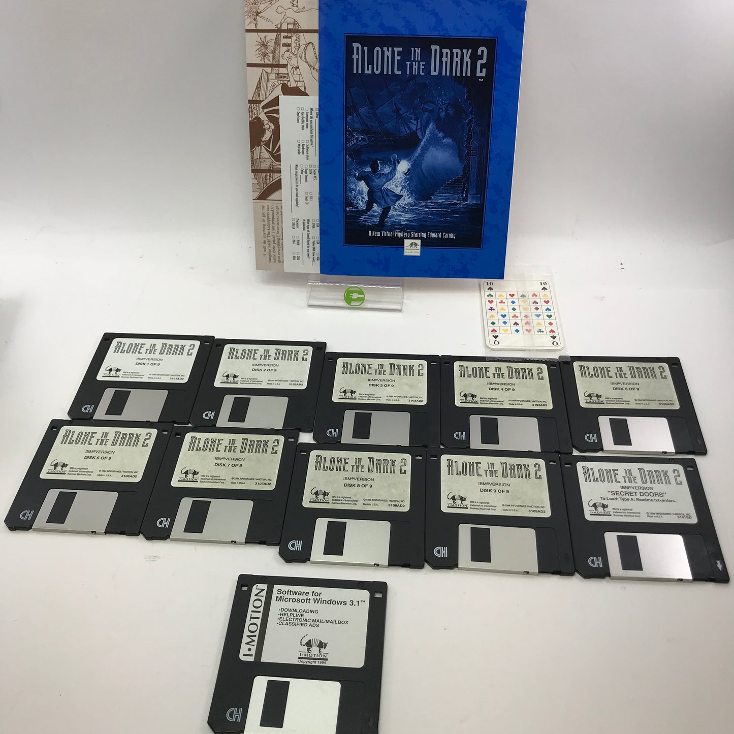 Alone in the Dark 2 (PC, 1993) Complete in Original Big Box CIB