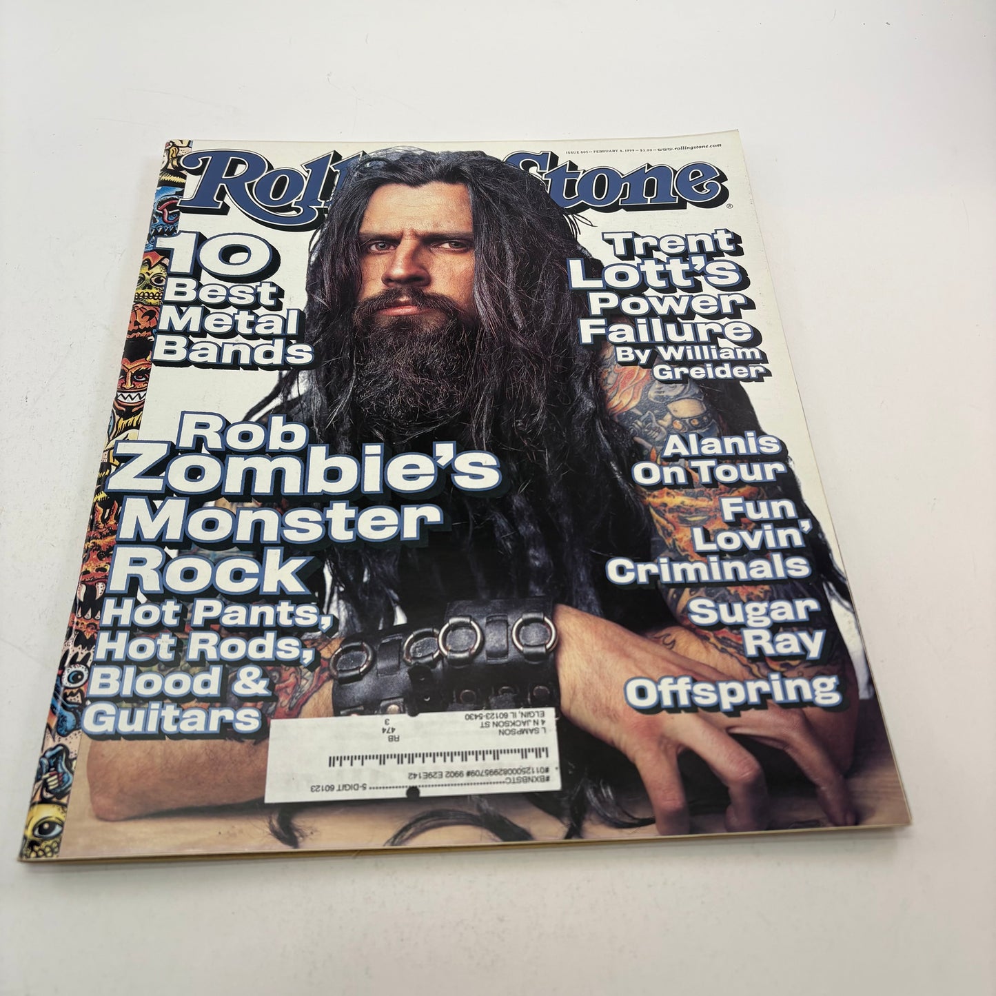 Lot of 12 RollingStones Magazines 1999 ISSUE'S