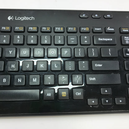 Logitech k360 Wireless Keyboard Full Size Compact USB Keyboard Working