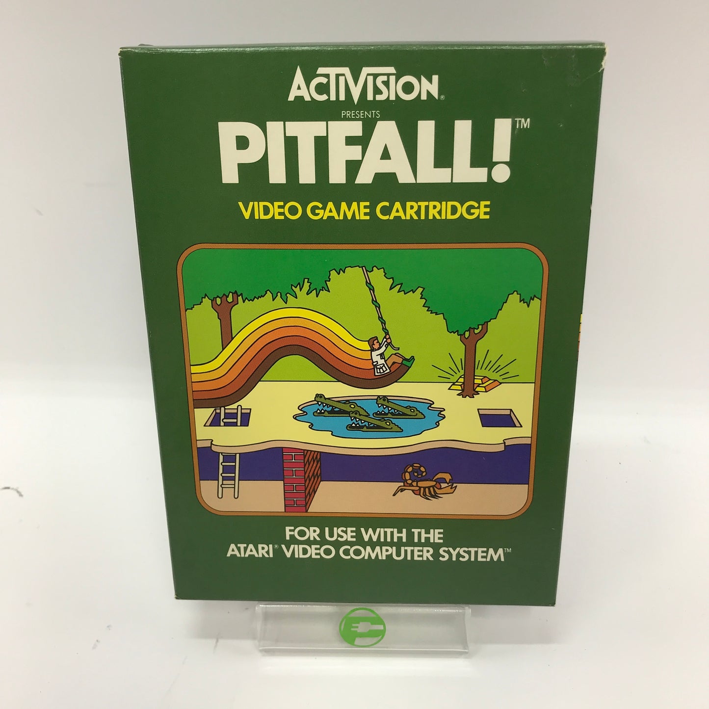 Pitfall (Atari 2600, 1982) Empty Vintage Box, Box Only
