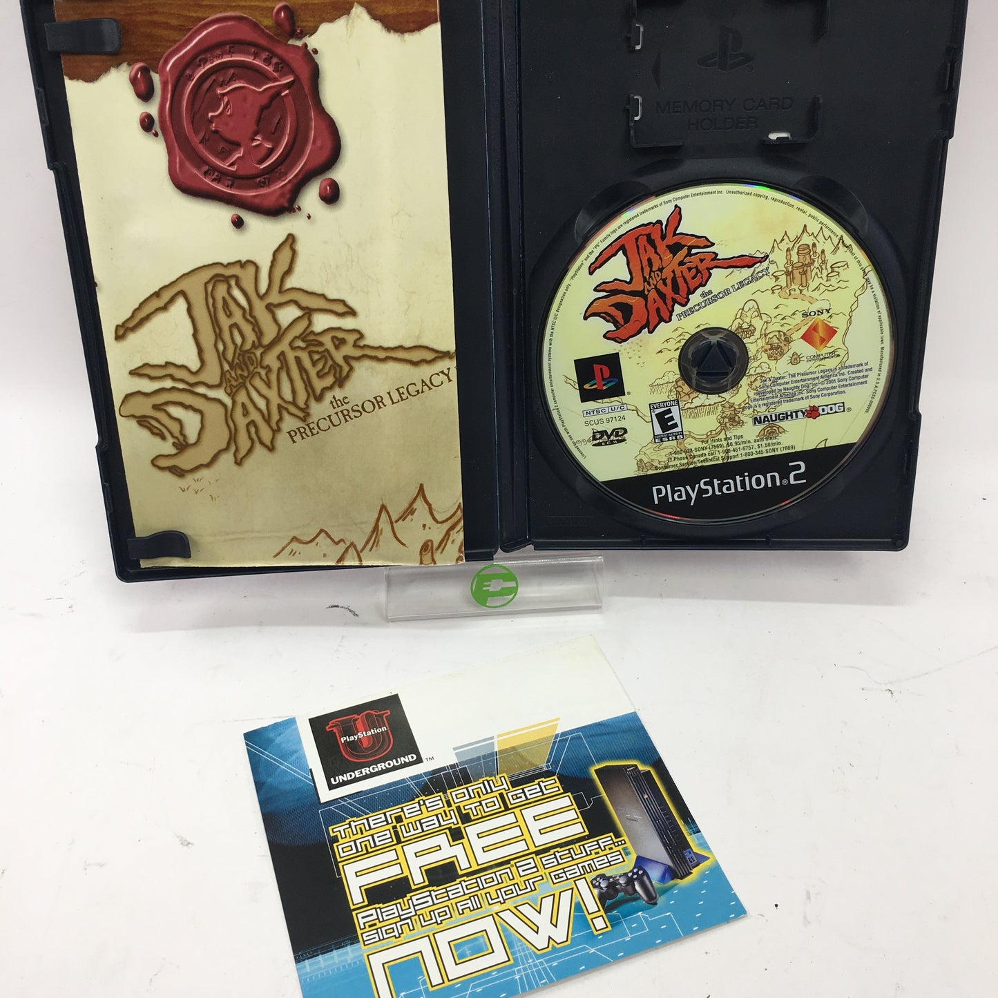 Jak and Daxter The Precursor Legacy (Sony PlayStation 2 PS2, 2001) CIB