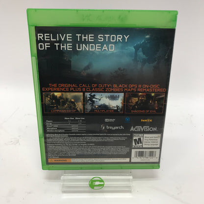 Call of Duty Black Ops III [Zombie Chronicles] (Microsoft Xbox One, 2017)
