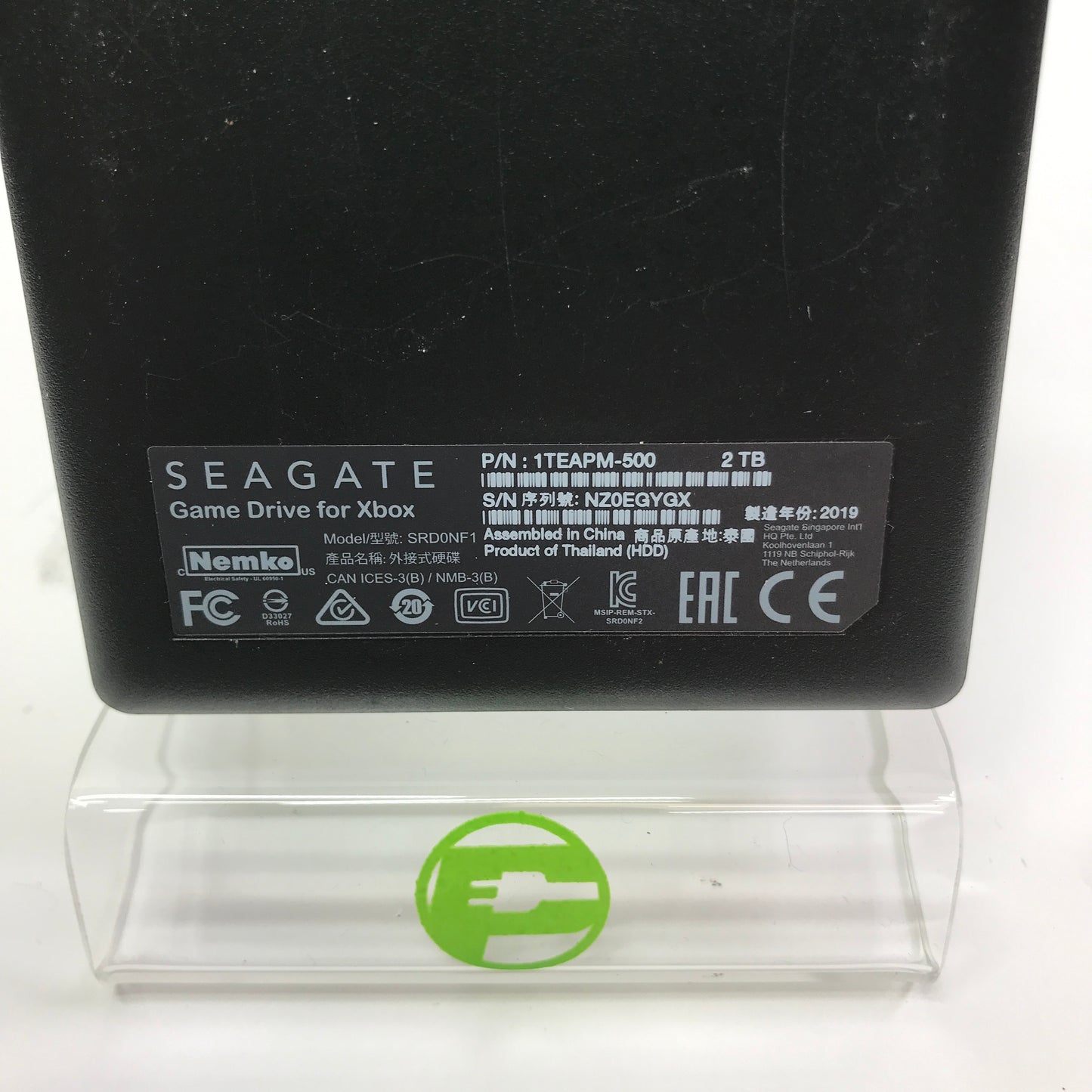 Seagate Game Drive for Xbox Green Model SRD0NF1 Xbox One & Xbox Series One S/X