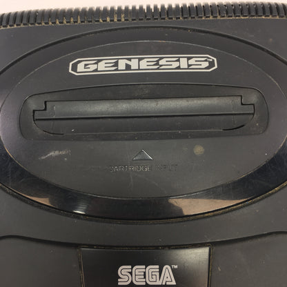 Sega Genesis Video Game Console Black MK-1631 w Controller and 3 Games