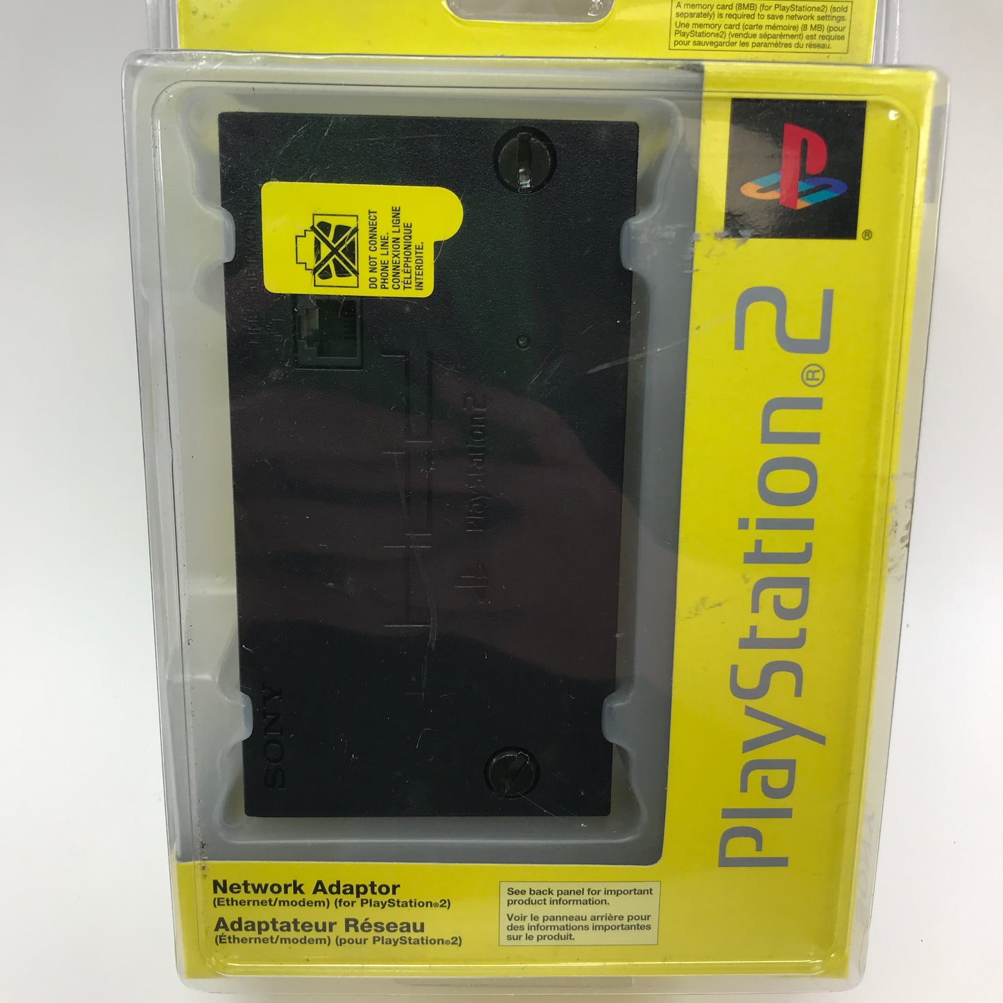 New Sony Playstation 2 PS2 Ps2 Network adapter Black SCPH-10281 Factory Sealed