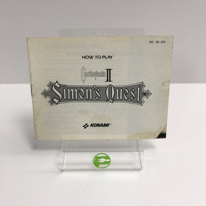 Simon's Quest (Nintendo NES, 1988) Tested Works
