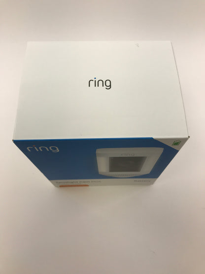 Ring Spotlight Cam Plus Outdoor Wireless Battery Security Camera - White
