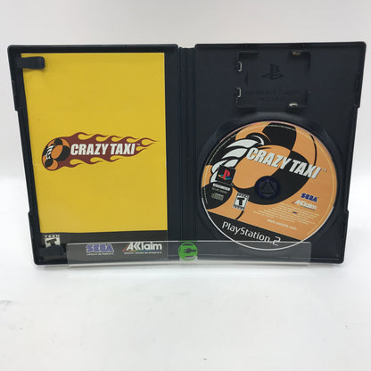 Crazy Taxi (Sony PlayStation 2 PS2, 2001) CIB Tested Working