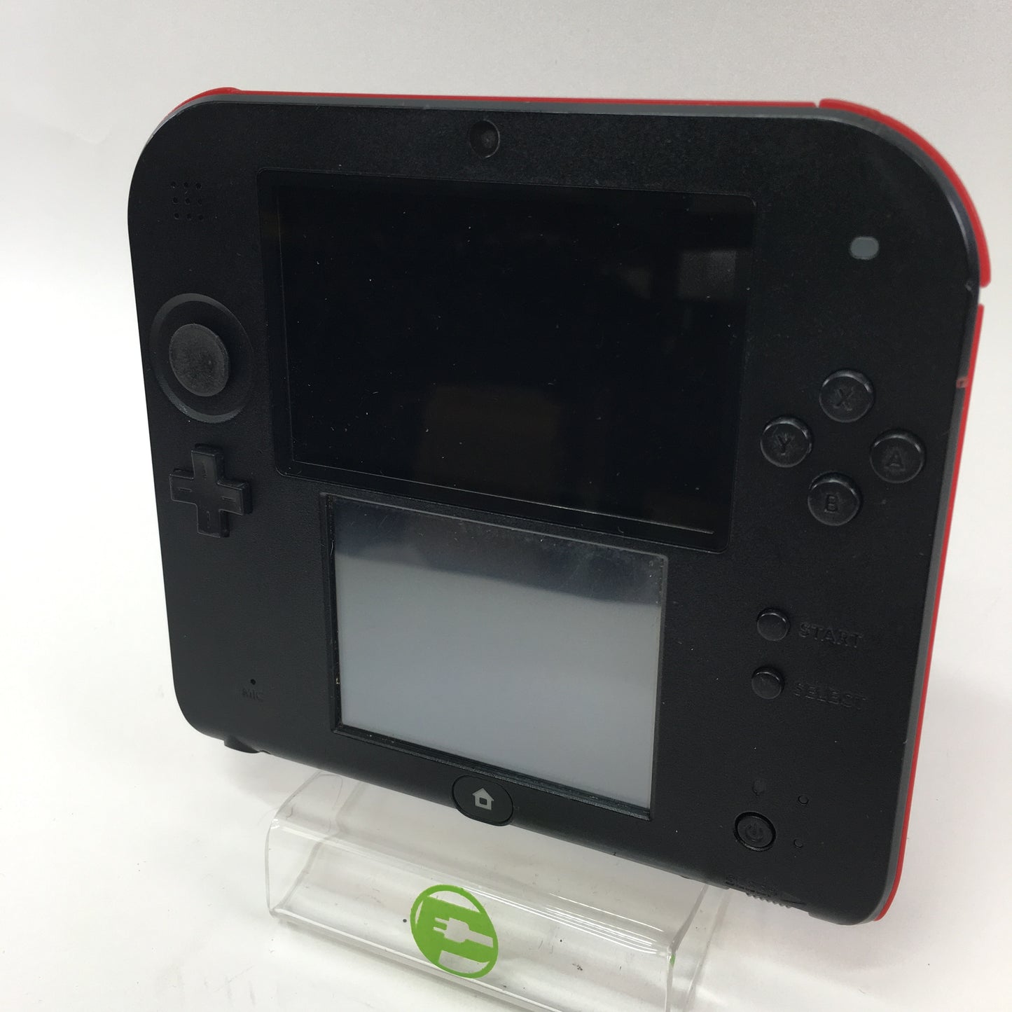Nintendo 2DS Handheld Game Console FTR-001 Black/Red w 4 Games