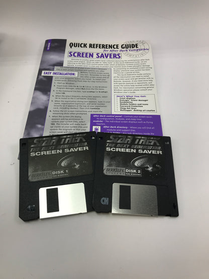 Star Trek Vintage PC Game Lot [Omnipedia, Captians Chair and More]