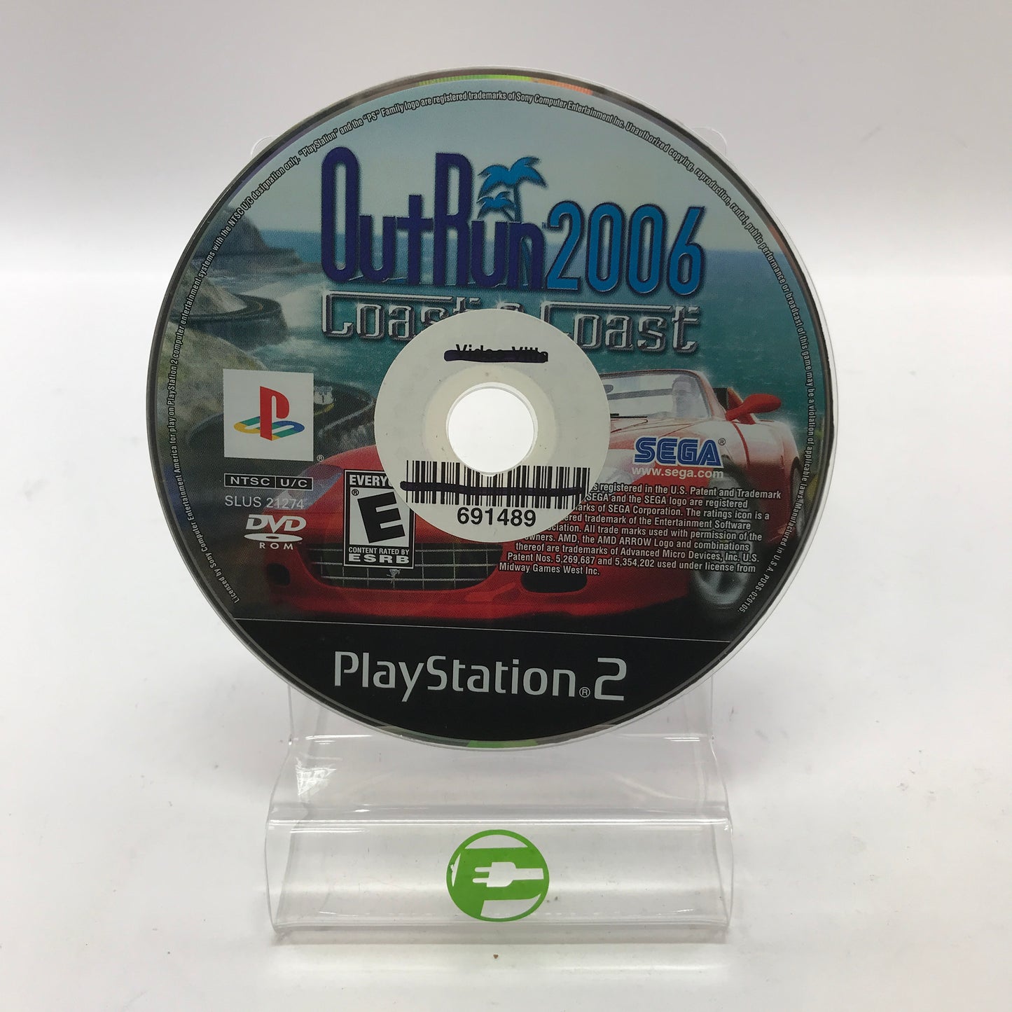 OutRun 2006 Coast 2 Coast (Sony PlayStation 2 PS2, 2006) Tested Works