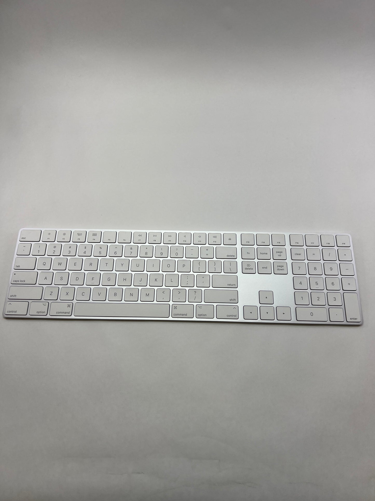 Apple Magic Keyboard with Numeric Keypad White MQ052LL/A