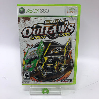 World of Outlaws: Sprint Cars (Microsoft Xbox 360, 2010) CIB