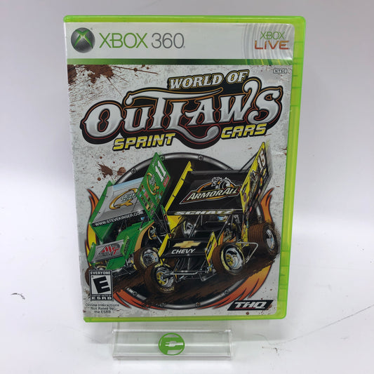 World of Outlaws: Sprint Cars (Microsoft Xbox 360, 2010) CIB