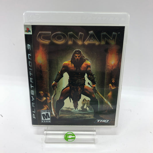 Conan (Sony PlayStation 3 PS3, 2007) Complete in Original Box w Manual, CIB