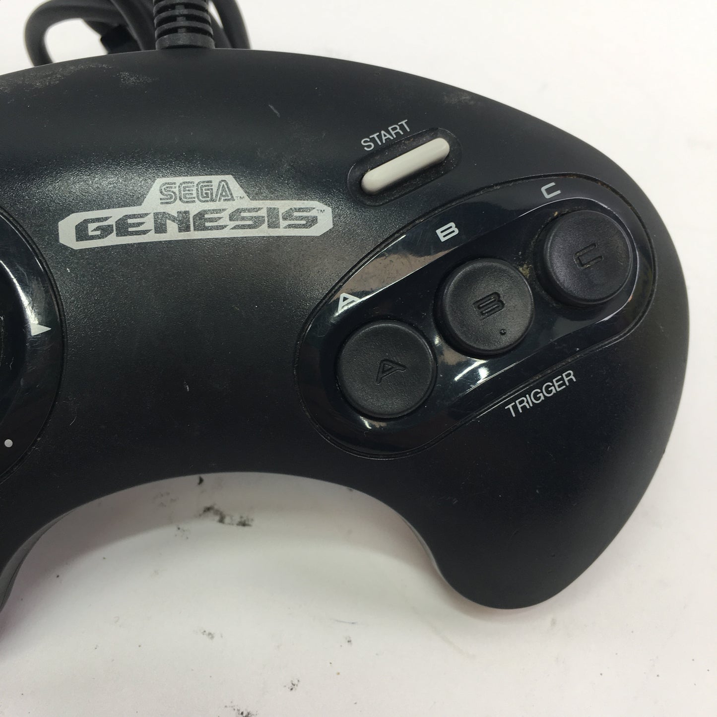 Sega Genesis Video Game Console Black MK-1631 w Controller and 3 Games