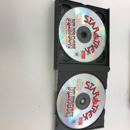 Star Trek Klingon (PC, 1996) Complete in Original Big Box w/ All Inserts, CIB