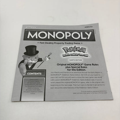 Monopoly Pokémon Kanto edition Board Game