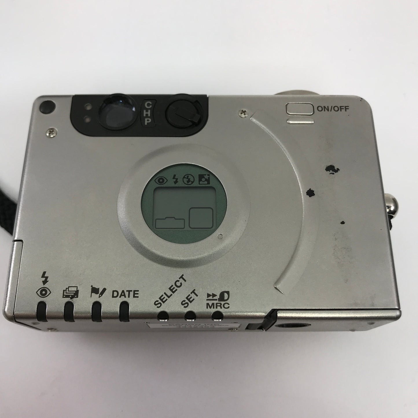 Broken Canon ELPH 2 Digital Point-And-Shoot Camera No Power READ