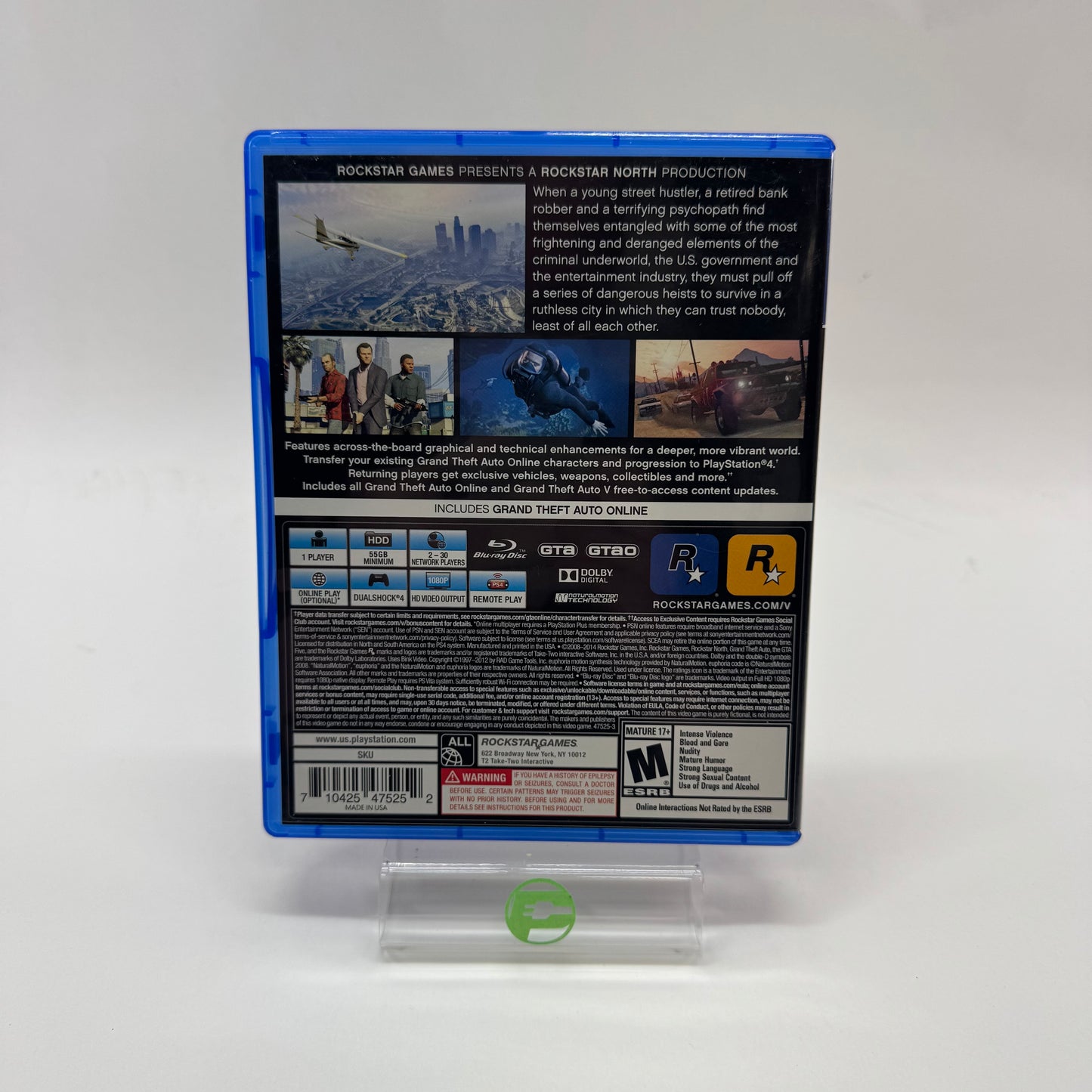 Grand Theft Auto V (Sony PlayStation 4 PS4, 2014)