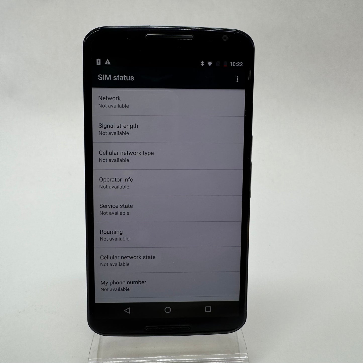 Motorola nexus 6 32GB 7.1.1 Midnight Blue XT1103