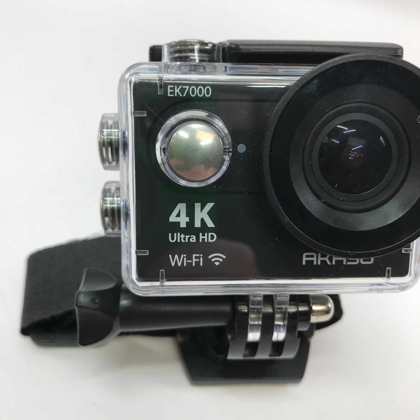 AKASO EK7000 4K Action Camera Ultra HD Wifi w Case and Strap