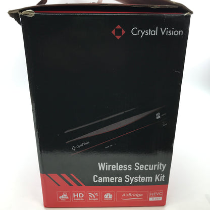 Crystal vision Wireless security camera kit CVT808N-2140C