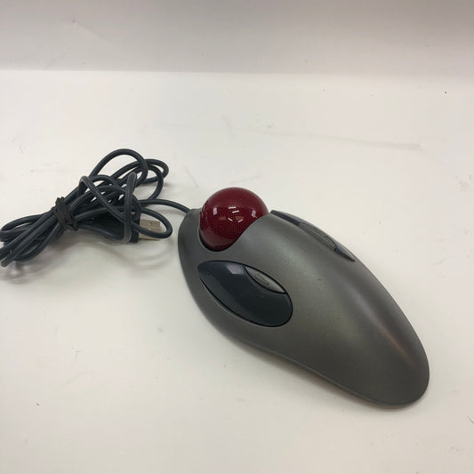 Logitech 8043770000 Wired Marble Mouse Tested and Working w Marble