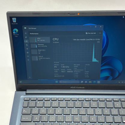 Asus Vivobook  14 X1404V 14" i3-1315U 1.2GHz 250GB SSD
