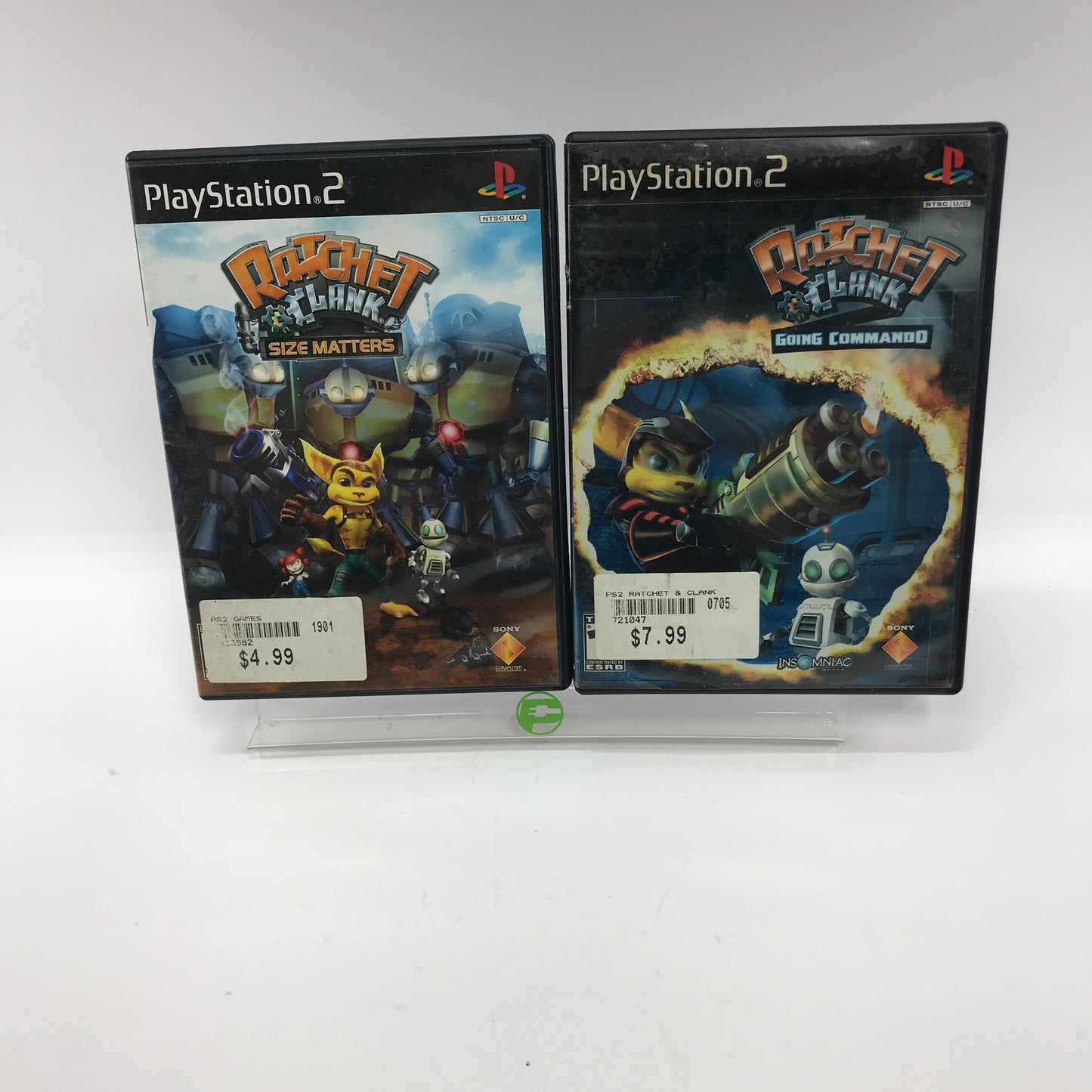 Rachet and Clank Going Command, Size Matters Sony PlayStation 2 PS2 Games