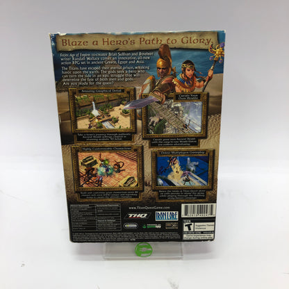 Titan Quest (PC, 2006) Complete in Original Box w/ Manual and Dust Sleeve, CIB