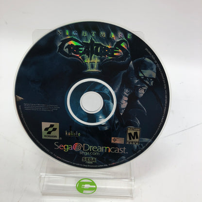Nightmare Creatures II (Sega Dreamcast, 2000) Disc Only