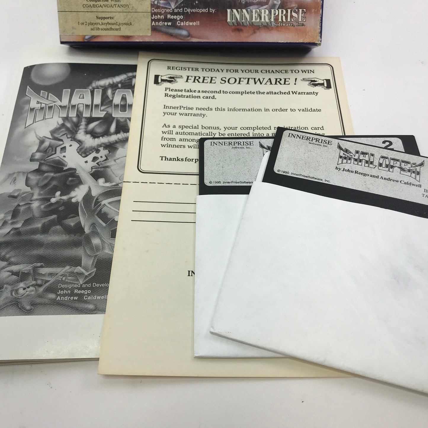 Final Orbit (PC, 1990) Complete in Original Box CIB