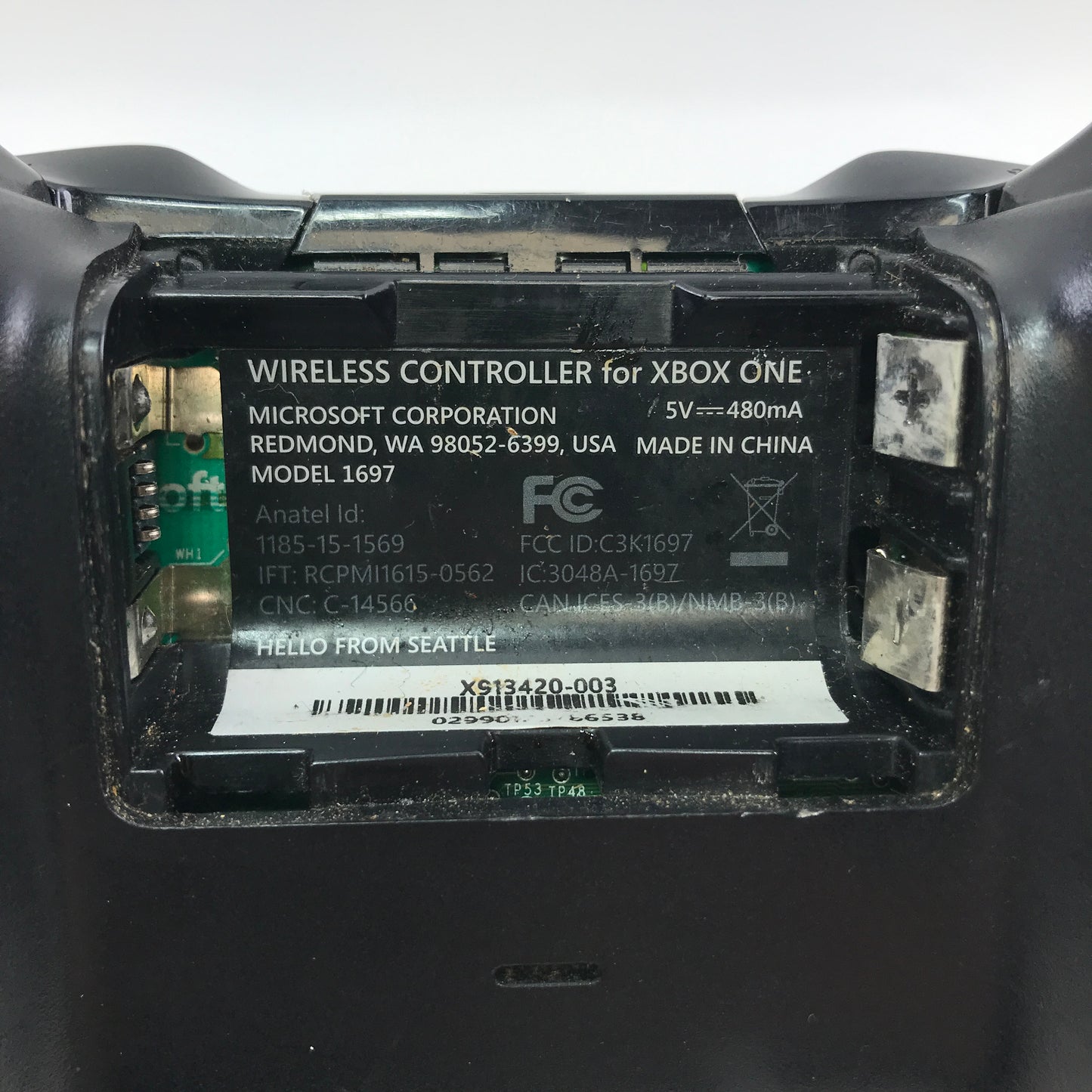 Used Lot of 4 Tested and Working Microsoft Xbox One Wireless Controllers