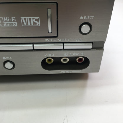 Samsung DVD-V2000 DVD/VHS Dual Deck Tested and Working With Remote