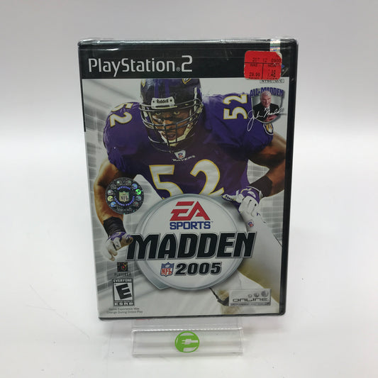 New Madden 2005 (Sony PlayStation 2 PS2, 2004) Factory Sealed